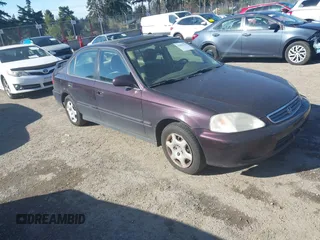 2000 Honda Civic EX with VIN 1HGEJ8649YL034008, listed as a IAAI auction lot 41691792 with 196,593 mi miles. Bid and sale history available at carsss.com. Image 1.