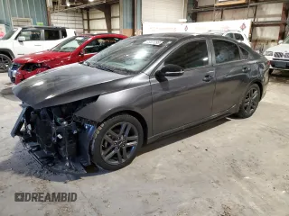 2020 Kia Forte GT-Line with VIN 3KPF34ADXLE161882, listed as a Copart auction lot 45501295 with 99,122 mi miles and Salvage Title. Bid and sale history available at carsss.com. Image 1.