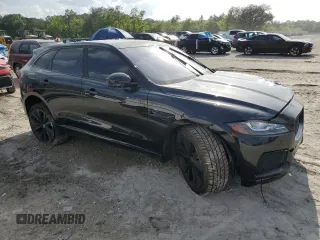 2019 Jaguar F-Pace S with VIN SADCM2FV2KA394392, listed as a Copart auction lot 51222765 with Not Provided miles and Clean Title. Bid and sale history available at DreamBid. Image 4.