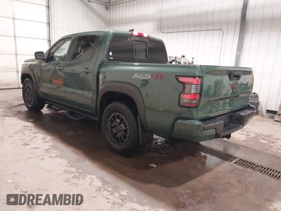 2022 Nissan Frontier S with VIN 1N6ED1EK9NN669417, listed as a IAAI auction lot 41173810 with 19,513 mi miles. Bid and sale history available at carsss.com. Image 3.