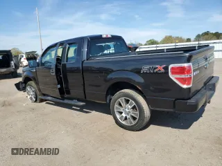 2014 Ford F-150 XL with VIN 1FTEX1EM2EKF44448, listed as a Copart auction lot 50102295 with 140,239 mi miles and Salvage title. Bid and sale history available at DreamBid. Image 2.