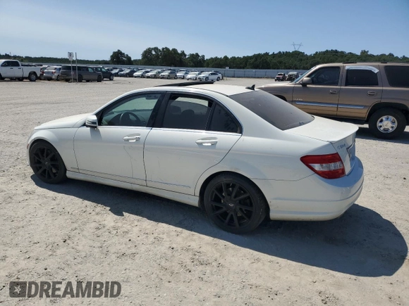 2010 Mercedes-Benz C 350 Sport with VIN WDDGF5GB9AR114616, listed as a Copart auction lot 62102435 with 186,707 mi miles and Clean title. Bid and sale history available at DreamBid. Image 2.