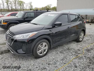 2023 Nissan Kicks S with VIN 3N1CP5BV3PL531191, listed as a Copart auction lot 51601315 with 34,478 mi miles and Salvage Title. Bid and sale history available at carsss.com. Image 1.