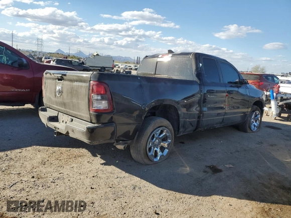 2024 Ram 1500 Tradesman with VIN 1C6SRECG8RN205674, listed as a Copart auction lot 88942195 with 21,121 mi miles and Salvage title. Bid and sale history available at DreamBid. Image 3.