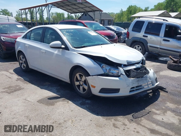2014 Chevrolet Cruze 1LT with VIN 1G1PC5SB4E7354774, listed as a IAAI auction lot 42104388 with 136,532 mi miles and . Bid and sale history available at DreamBid. Image 1.