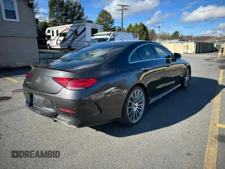 2021 Mercedes-Benz CLS with VIN W1K2J5JB2MA087750, listed as a Copart auction lot 82386764 with 15,025 mi miles and Clean Title. Bid and sale history available at carsss.com. Image 3.