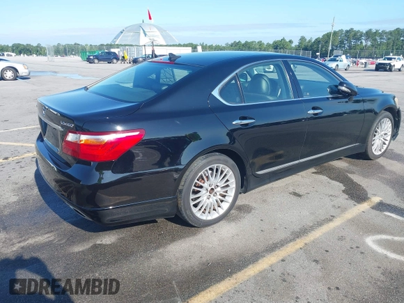 2010 Lexus LS 460 with VIN JTHBL5EFXA5098144, listed as a IAAI auction lot 42523796 with 328,029 mi miles and . Bid and sale history available at DreamBid. Image 4.