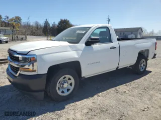 2018 Chevrolet Silverado 1500 Work Truck with VIN 1GCNCNEH1JZ184094, listed as a Copart auction lot 50433915 with 162,635 mi miles and Clean Title. Bid and sale history available at carsss.com. Image 1.