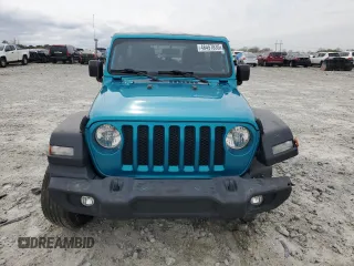 2020 Jeep Wrangler Unlimited Sport S with VIN 1C4HJXDN0LW148178, listed as a Copart auction lot 48457835 with 92,147 mi miles and Salvage Title. Bid and sale history available at carsss.com. Image 5.