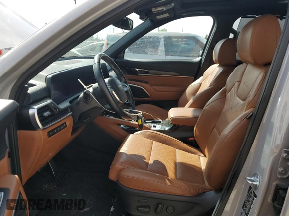 2024 Kia Telluride SX X-Line with VIN 5XYP5DGC7RG431157, listed as a Copart auction lot 48375855 with 17,765 mi miles and Salvage Title. Bid and sale history available at carsss.com. Image 7.