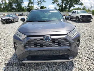 2019 Toyota RAV4 Hybrid XSE with VIN JTMEWRFV4KJ004271, listed as a Copart auction lot 61335175 with 116,457 mi miles and Salvage title. Bid and sale history available at DreamBid. Image 5.