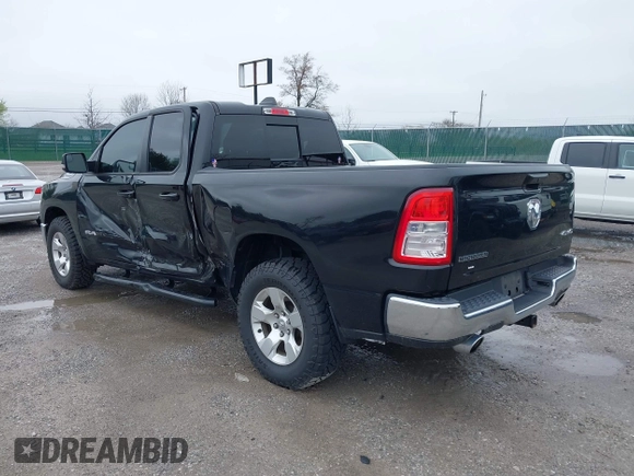 2021 Ram 1500 Big Horn с VIN 1C6SRFBT5MN720595, выставлен на аукционе IAAI как лот 41893137 с пробегом 36 920 миль миль и . История ставок и продаж доступна на DreamBid. Изображение 3.