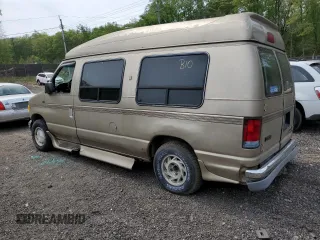 1999 Ford Econoline Cargo with VIN 1FDRE14W5XHB75137, listed as a Copart auction lot 53663605 with 147,149 mi miles and Salvage Title. Bid and sale history available at carsss.com. Image 2.