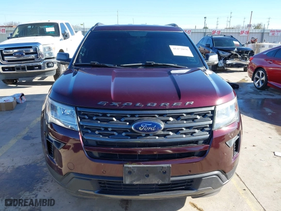 2019 Ford Explorer XLT with VIN 1FM5K7DHXKGA76677, listed as a IAAI auction lot 41472858 with 106,751 mi miles. Bid and sale history available at carsss.com. Image 13.