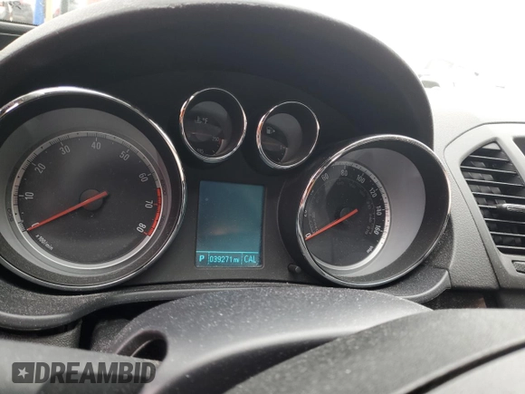 2012 Buick Regal with VIN 2G4GR5EK3C9149942, listed as a Copart auction lot 54039635 with 39,271 mi miles and Non repairable. Bid and sale history available at DreamBid. Image 9.