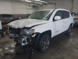 2016 Jeep Compass High Altitude Edition with VIN 1C4NJDEB6GD733760, listed as a IAAI auction lot 41667712 with 119,789 mi miles. Bid and sale history available at carsss.com. Image 18.