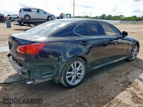 2006 Lexus IS 250 z VIN JTHBK262562003446, wystawiony jako Copart lot #58966215 z przebiegiem 234 455 mil mil oraz Szkoda całkowita • Salvage title. Historia ofert i sprzedaży dostępna na DreamBid. Obrazek 3.