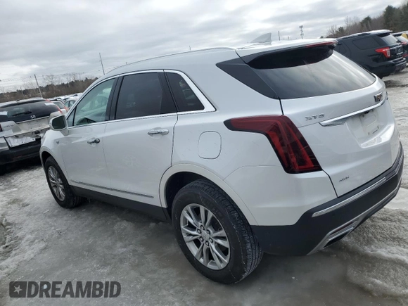 2020 Cadillac XT5 Premium Luxury AWD with VIN 1GYKNDRS6LZ121017, listed as a Copart auction lot 42647785 with 81,296 mi miles and Salvage Title. Bid and sale history available at DreamBid. Image 2.