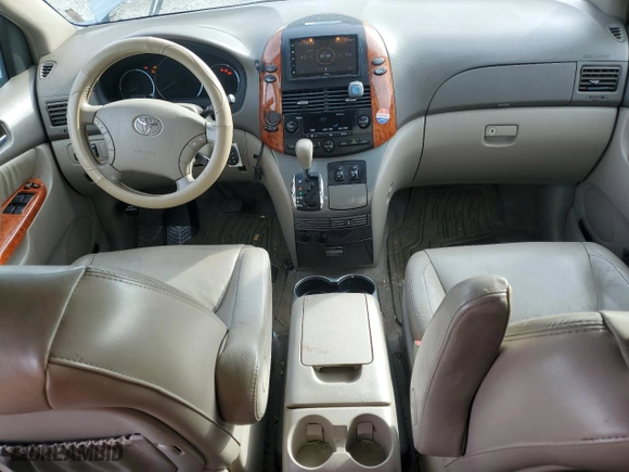 2009 Toyota Sienna XLE with VIN 5TDZK22C39S239265, listed as a Copart auction lot 85330824 with 0 mi miles and Salvage Title. Bid and sale history available at carsss.com. Image 8.