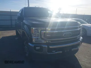 2020 Ford Super Duty F-250 SRW XL with VIN 1FT7W2BT2LEE43659, listed as a IAAI auction lot 41427867 with 1 mi miles. Bid and sale history available at carsss.com. Image 1.