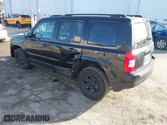 2017 Jeep Patriot Sport with VIN 1C4NJPBA7HD118388, listed as a IAAI auction lot 41538977 with 81,920 mi miles. Bid and sale history available at carsss.com. Image 3.