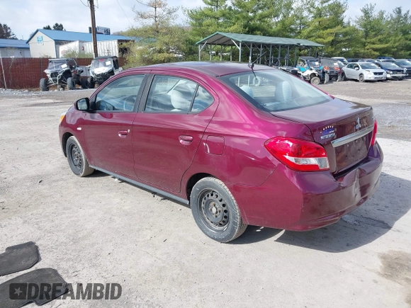 2019 Mitsubishi Mirage ES z VIN ML32F3FJ9KHF00323, wystawiony jako IAAI lot #41978070 z przebiegiem 117 512 mil mil oraz . Historia ofert i sprzedaży dostępna na DreamBid. Obrazek 3.