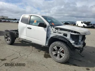 2018 Chevrolet Colorado 2WD Work Truck z VIN 1GCHSBEA8J1299579, wystawiony jako Copart lot #49487245 z przebiegiem Nie podano mil oraz Czysty tytuł • Clean title. Historia ofert i sprzedaży dostępna na DreamBid. Obrazek 4.