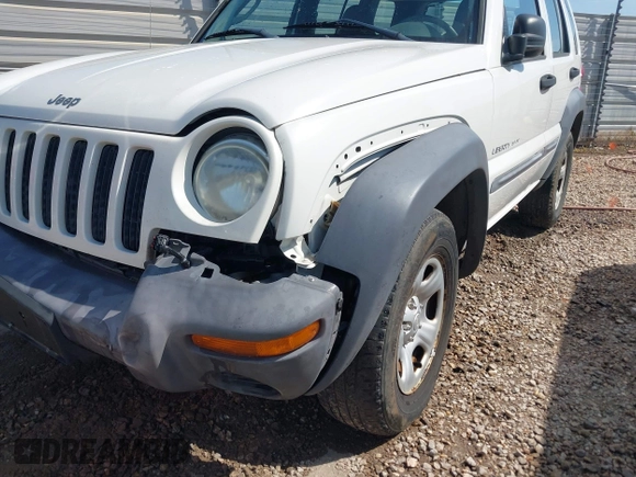 2003 Jeep Liberty Sport with VIN 1J4GL48K93W511690, listed as a IAAI auction lot 42066355 with 115,008 mi miles. Bid and sale history available at carsss.com. Image 6.