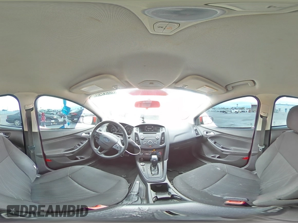2016 Ford Focus SE with VIN 1FADP3F21GL210452, listed as a Copart auction lot 53812275 with 204,003 mi miles and Salvage Title. Bid and sale history available at carsss.com. Image 14.