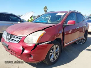 2012 Nissan Rogue SL with VIN JN8AS5MT6CW281257, listed as a IAAI auction lot 41631409 with 145,844 mi miles and . Bid and sale history available at DreamBid. Image 2.