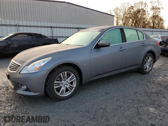 2015 Infiniti Q40 with VIN JN1CV6AR0FM524073, listed as a Copart auction lot 85317354 with 175,601 mi miles and Clean Title. Bid and sale history available at carsss.com. Image 1.