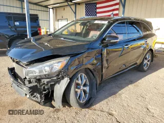 2017 Kia Sorento SX with VIN 5XYPK4A56HG227872, listed as a Copart auction lot 52027385 with 123,842 mi miles and Clean title. Bid and sale history available at DreamBid. Image 1.