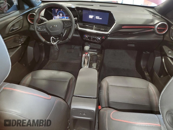 2024 Chevrolet Trax 2RS with VIN KL77LJE2XRC096654, listed as a Copart auction lot 51142385 with 3,648 mi miles and Salvage Title. Bid and sale history available at DreamBid. Image 8.
