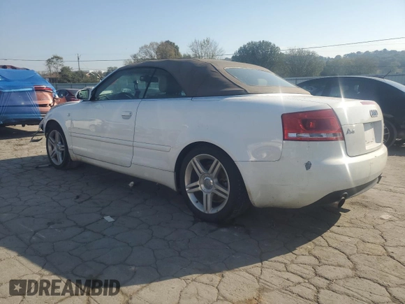 2007 Audi A4 2.0T z VIN WAUDF48H57K019155, wystawiony jako Copart lot #74383614 z przebiegiem 94 306 mil mil oraz Szkoda całkowita • Salvage title. Historia ofert i sprzedaży dostępna na DreamBid. Obrazek 2.