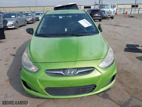 2014 Hyundai Accent GS with VIN KMHCT5AE8EU164507, listed as a IAAI auction lot 41540324 with 216,144 mi miles. Bid and sale history available at carsss.com. Image 12.
