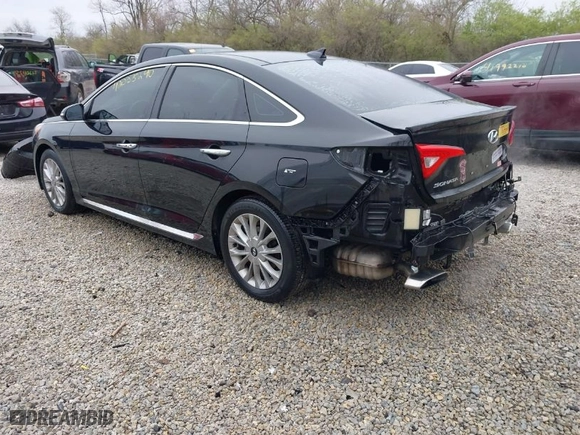 2015 Hyundai Sonata 2.4L Sport with VIN 5NPE34AF7FH167121, listed as a IAAI auction lot 42005240 with 110,612 mi miles. Bid and sale history available at carsss.com. Image 3.
