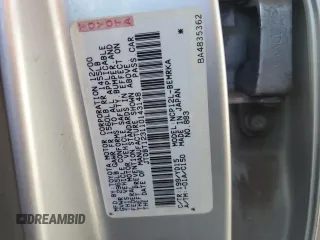 2001 Toyota ECHO z VIN JTDBT123110143148, wystawiony jako Copart lot #54260225 z przebiegiem 85 065 mil mil oraz Szkoda całkowita • Salvage title. Historia ofert i sprzedaży dostępna na DreamBid. Obrazek 12.