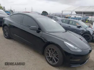 2023 Tesla Model 3 with VIN 5YJ3E1EA1PF578920, listed as a IAAI auction lot 41794300 with 44,600 mi miles. Bid and sale history available at carsss.com. Image 1.