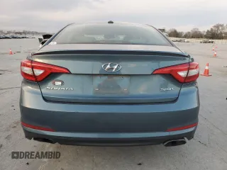 2016 Hyundai Sonata Sport with VIN 5NPE34AF5GH426562, listed as a Copart auction lot 46940005 with 117,519 mi miles and Clean Title. Bid and sale history available at DreamBid. Image 6.
