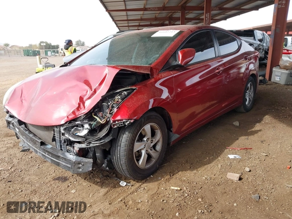 2015 Hyundai Elantra SE with VIN 5NPDH4AE1FH594184, listed as a IAAI auction lot 41602213 with 114,228 mi miles and . Bid and sale history available at DreamBid. Image 2.