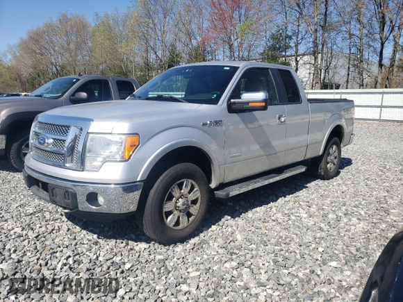 2011 Ford F-150 XL with VIN 1FTFX1ET6BFB27592, listed as a Copart auction lot 54523715 with 158,628 mi miles and Clean Title. Bid and sale history available at carsss.com. Image 1.