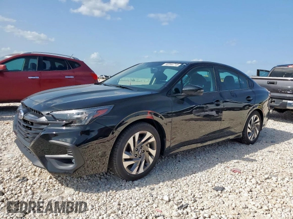 2024 Subaru Legacy Limited with VIN 4S3BWAN68R3024617, listed as a Copart auction lot 60344715 with 7,858 mi miles and Salvage title. Bid and sale history available at DreamBid. Image 1.