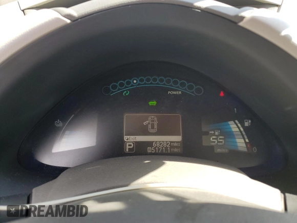 2016 Nissan LEAF S with VIN 1N4BZ0CP2GC301651, listed as a Copart auction lot 74720773 with 68,282 mi miles and . Bid and sale history available at DreamBid. Image 9.