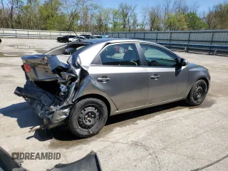 2011 Kia Forte EX with VIN KNAFU4A26B5380941, listed as a Copart auction lot 54858255 with 130,136 mi miles and Salvage Title. Bid and sale history available at carsss.com. Image 3.