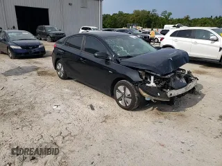 2017 Hyundai Ioniq Blue z VIN KMHC65LC5HU043652, wystawiony jako Copart lot #56003025 z przebiegiem Nie podano mil oraz Szkoda całkowita • Salvage title. Historia ofert i sprzedaży dostępna na DreamBid. Obrazek 13.