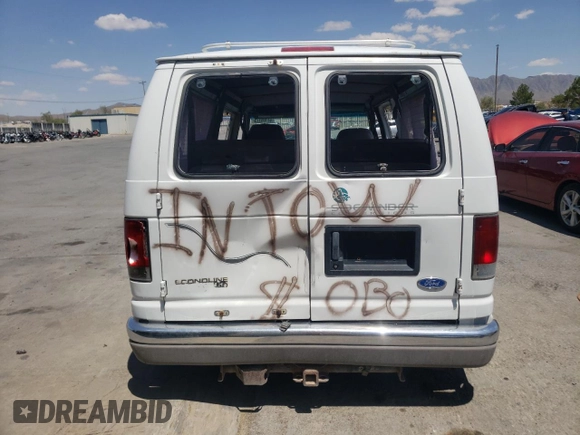 1995 Ford Econoline Cargo with VIN 1FDEE14H0SHA66402, listed as a Copart auction lot 61199173 with Not Provided miles and Non Repairable. Bid and sale history available at DreamBid. Image 6.