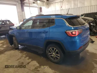 2017 Jeep Compass Latitude с VIN 3C4NJDBB7HT666120, выставлен на аукционе Copart как лот 60597315 с пробегом 89 593 миль миль и На запчасти • Non repairable. История ставок и продаж доступна на DreamBid. Изображение 2.