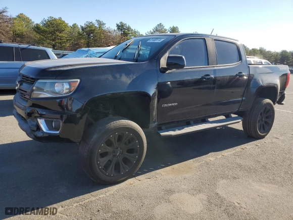 2017 Chevrolet Colorado 2WD Z71 with VIN 1GCGSDEN0H1328741, listed as a Copart auction lot 81466174 with 0 mi miles and Salvage Title. Bid and sale history available at carsss.com. Image 1.