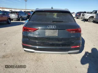 2022 Audi Q3 Premium with VIN WA1AUCF33N1019293, listed as a Copart auction lot 82408964 with 23,620 mi miles and Salvage Title. Bid and sale history available at carsss.com. Image 6.