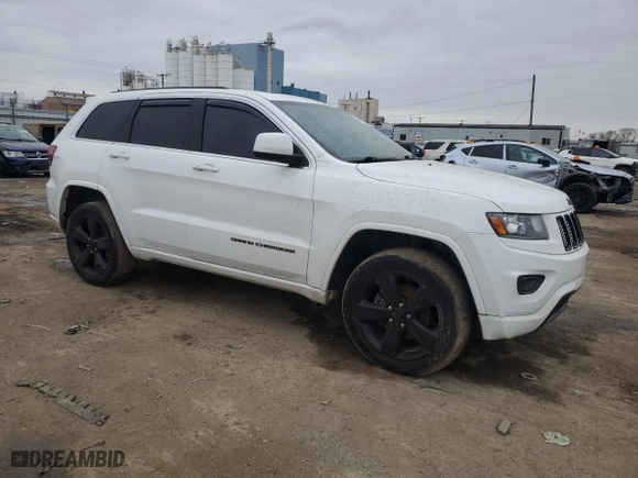 2015 Jeep Grand Cherokee Altitude with VIN 1C4RJFAG8FC157284, listed as a Copart auction lot 86212994 with 119,207 mi miles and Salvage Title. Bid and sale history available at carsss.com. Image 4.